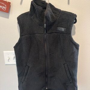 The North Face Kids Charcoal Fleece Vest